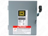 Interruptor de seguridad industrial 3P 30A SquareD