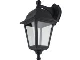 Farol de pared clásico negro Sanelec