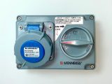 Receptáculo enclavado 20A 250V Mennekes