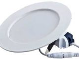 Luminaria para empotrar bote integral 16W 6500K QOP